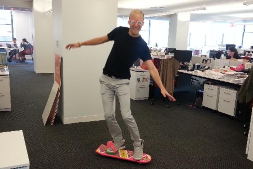 Where is the Hoverboard Attempts Continue as Back to the Future